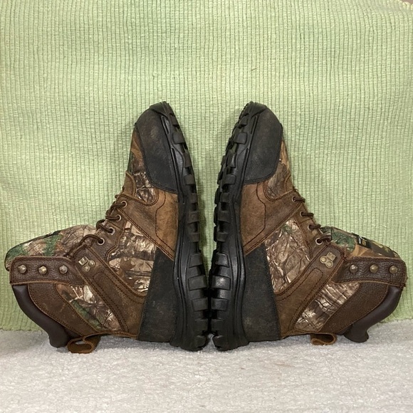Herman Survivors Men's Camo 400g Thinsulate Ultra Leather Outdoor Boots Sz US12 - Picture 7 of 12